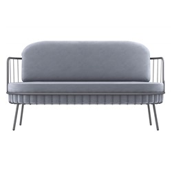 Диван SHT-SF8
                        стальной серый / графит муар