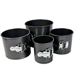 Набор форм Cake Set S-6386 разьемная для кулича набор-4пр диаметр 10х12х14х17см (24)