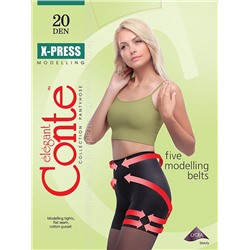 Колготки женские X-press 20 2-4 Conte Дроп