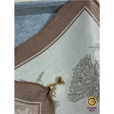 Платок на шею с украшением Артикул 2455/19