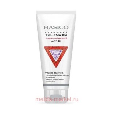 Хасико гель-смазка с L-молочной кислотой (pH 3,7-4,0) 100мл