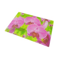 Доска разделочная SWEET Home № 40 стекло Орхидея 20*30см (24) оптом