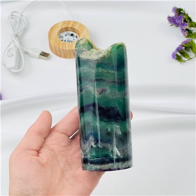 Радуга Самоцветов Лампа из Флюорита