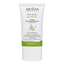 Aravia Laboratories BB-крем против несовершенств / Anti-Acne BB Cream, 14 легкий загар, 50 мл