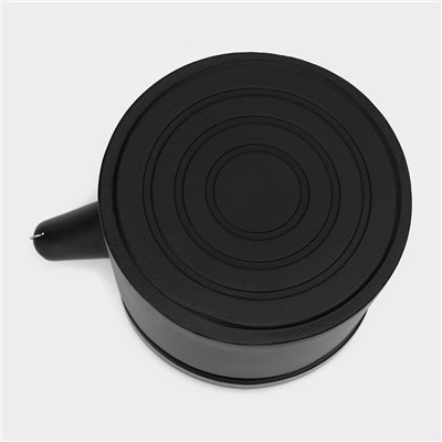 Чайник Magma «Сайгон», 1.1 л, чугун, с ситом, с эмалированным покрытием внутри, индукция, чугун, чёрный