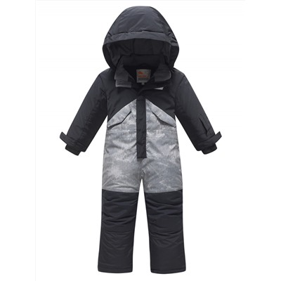 Комбинезон подростковый зимний для мальчика цвета хаки 9403Kh