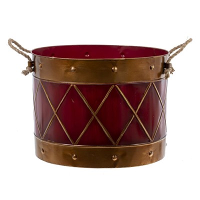 GAEM Набор из 3шт, Кашпо декоративное "Барабан", L36,5/33/29 W27/25/22 H28/24/20