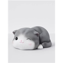 Копилка "Gray cat", winks (18,5 см), пластик
