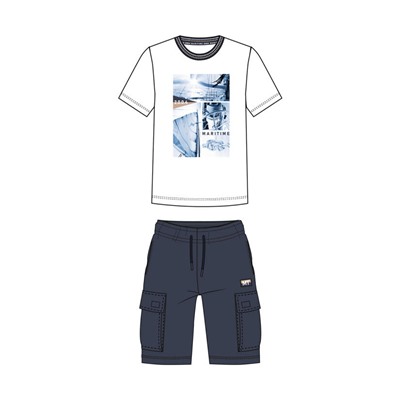 Комплект мужской: футболка, шорты