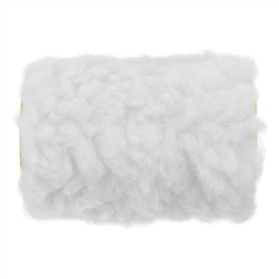 Валик сменный с натуральным мехом, 100 мм, ворс 12 мм, D 48 мм, D ручки 6 мм, Сибртех