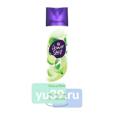 Освежитель воздуха Flower shop Лайм и мята, 300 мл.