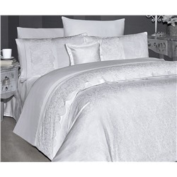 Сатиновое Постельное белье Евро 2 сп. V.I.P Moonlıght SATIN First Choice