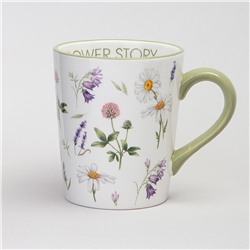 КРУЖКА AGNESS "FLOWER STORY" 400 МЛ (КОР=36ШТ.)