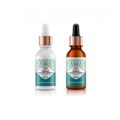 Масло косточек граната нерафинированное