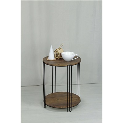 Столик кофейный SHT-CT33
                        черный муар / светлый орех