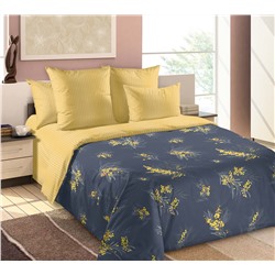 Ткань перкаль Премьер / Ветки мимозы 1 (основа)