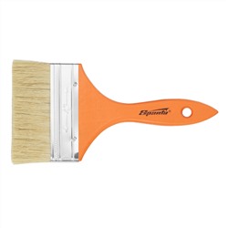 Кисть плоская Slimline 4" (100 мм) натуральная щетина, деревянная ручка Sparta