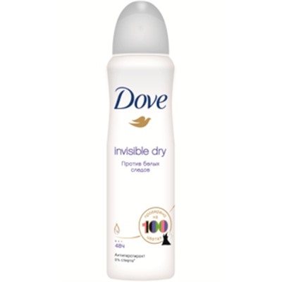 Dove Дезод-спрей INVISIBLE DRY150мл