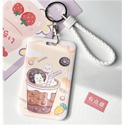Футляр для карт "Milkshake with cookies"