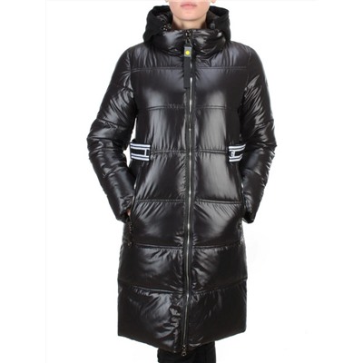 2193 BLACK Куртка зимняя женская AIKESDFRS (200 гр. холлофайбера)