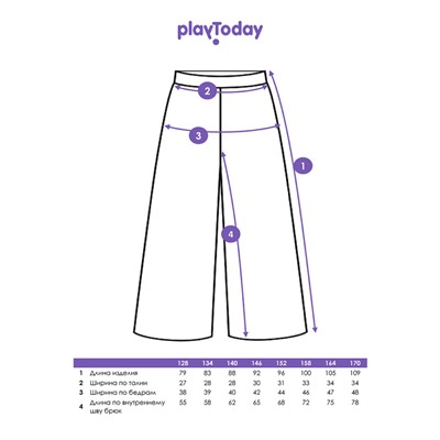 Брюки для девочки