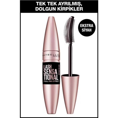 2 MBL тушь для ресниц LASH СЕНСЕЙШНЛ INTENSE BLACK Ультра черная