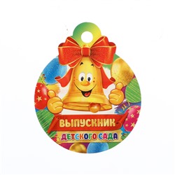 Медаль «Выпускник детского сада!», 10×10 см