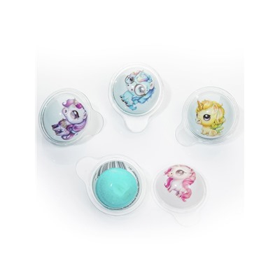 Жевательная резинка с кислой начинкой «Дуй пузырь! ШАРИКИ ЕДИНОРОЖКИ», 50 шт.