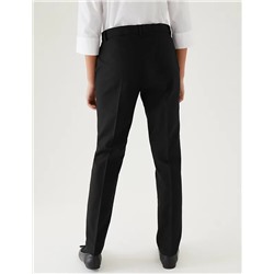 Girls' Skinny Leg School Trousers (2-18 Yrs)