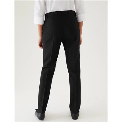 Girls' Skinny Leg School Trousers (2-18 Yrs)