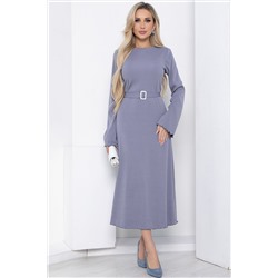 Платье макси (серое) П8576