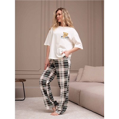 Женский костюм Мишель-4 КЖ-129 / зелёный