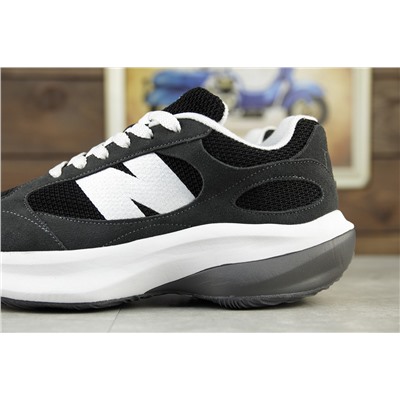 New Balance из натуральной прочной замши и текстиля