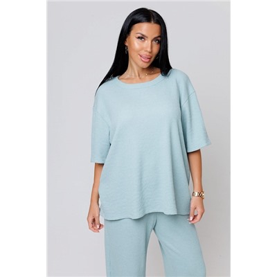 Женский костюм с брюками 2101/1 / Фисташковый