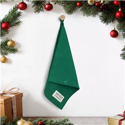 Полотенце новогоднее "Этель" New year collection 40х73 см, цвет зелёный, 100% хл, саржа 190 г/м2