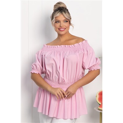 Блуза Летняя идиллия (зефирно-розовая) Б13912-47М