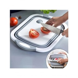 Многофункциональная, складная разделочная доска-дуршлаг, 30х40см. RF-0001332