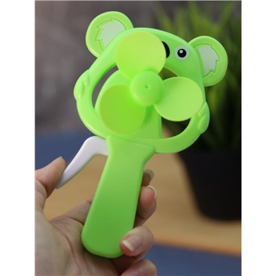 Портативный механический ручной вентилятор «Koala», mix, шоу-бокс 24 шт.