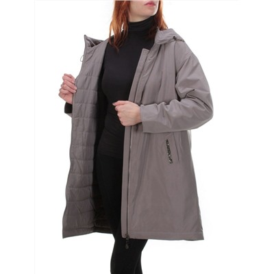 2122 BEIGE Куртка демисезонная женская Parten (50 гр. синтепон)