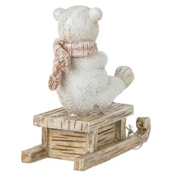 Фигурка декоративная "Медвежонок", L8 W3,5 H8 см