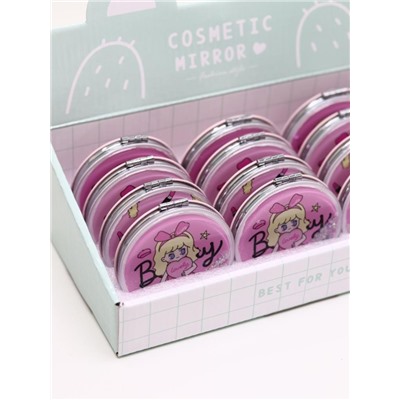Набор зеркал «Beautiful girl» шоу-бокс 12 шт. (4 цвета)