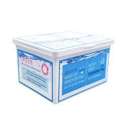 MeLoSo Набор пэдов для удаления макияжа и очищения лица / 2 in 1 Dual Pad, 80 шт. x 2