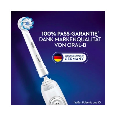 Oral-B Aufsteckbürsten Sensitive Clean Clean&Care, 3 St, Орал Би Насадки для электрической зубной щётки. Очищение для чувствительных зубов, 3 шт
