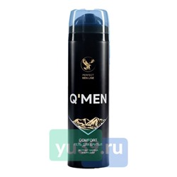 Гель для бритья Q MEN Comfort экстракт чабреца и кора дуба, 200мл