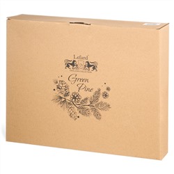 БЛЮДО СЕРВИРОВОЧНОЕ "GREEN PINE" 30,5*24*5 СМ