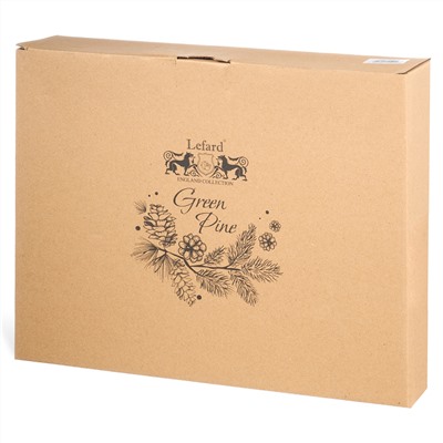 БЛЮДО СЕРВИРОВОЧНОЕ "GREEN PINE" 30,5*24*5 СМ