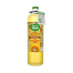 Масло Здоровое меню Подсолнечное НЕрафинированное 0,9л