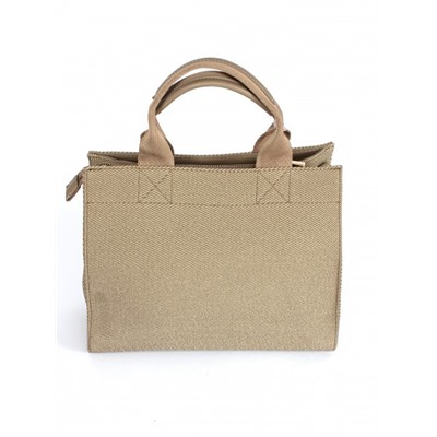Сумка женская искусственная кожа DJ-CM 7413-KHAKI,  1отд,  плечевой ремень,  бежевый 263814