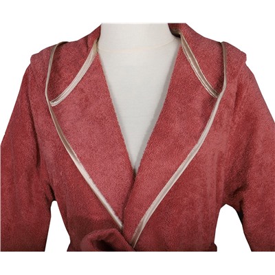Халат Велюровый Женский (M) Ecosoft Somon Bayan Bornoz Medium - EcoCotton