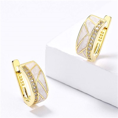 Серьги с английским замком арт. 22 7711 (id 271536)